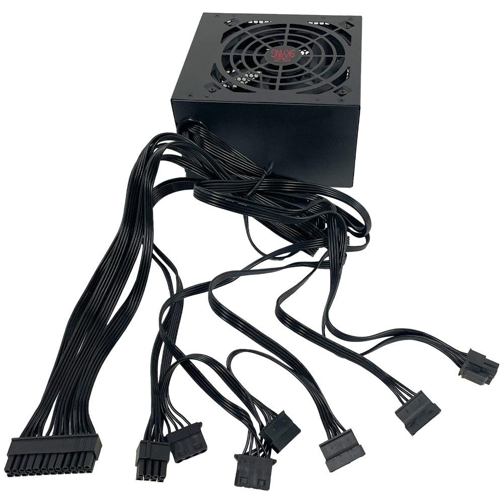 ATX PC Power Supply 300W Silver Cover 220V For Office Gaming Case SKPS300