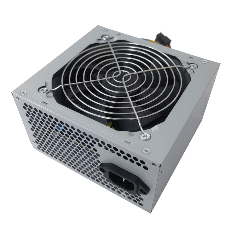 ATX PC Power Supply 230W Silver Cover 220V For Office Case SKPS230